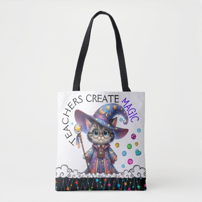 Voir retour - Version 2 - Sac fourre-tout d'enseig (Devant)