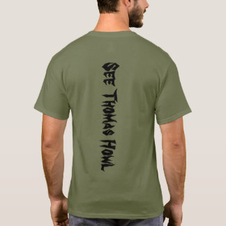 Voir Thomas Howl Logo original T-Shirt (Army Green