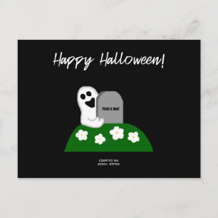 Voir Une Carte Postale Boo Ghost