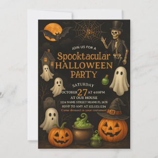 Voisinage Spooktacular Halloween Invitation du par