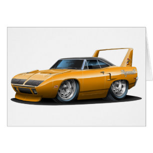 Voiture 1970 d'orange de Plymouth Superbird