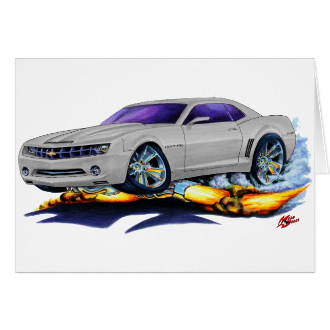 Voiture 2010 argentée de Camaro (Devant horizontal)