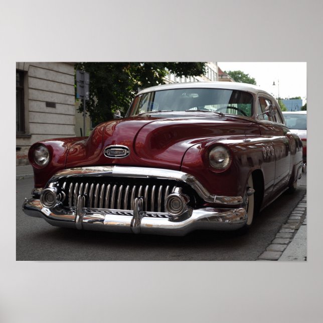 Voiture ancienne - affiche (Devant)