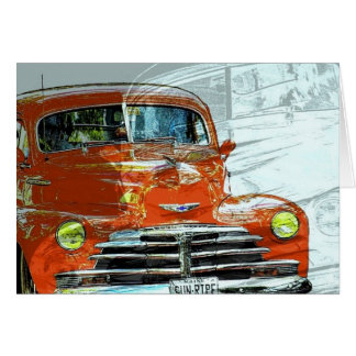 Voiture Antique Camion Toutes les occasions Carte 