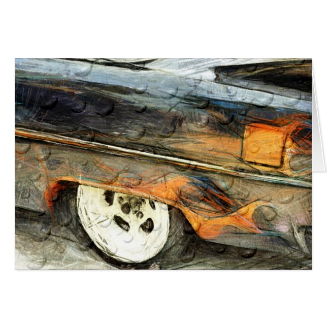 Voiture antique de muscle (Devant horizontal)