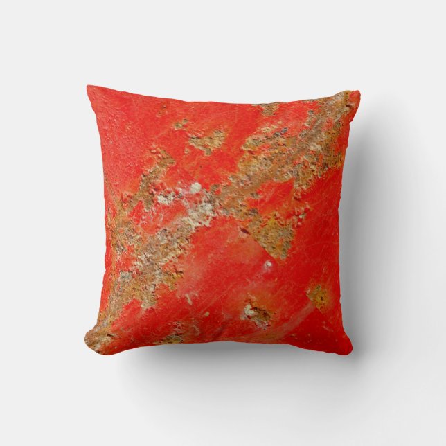 Voiture antique personnalisée rouge, coussin en mé (Recto)