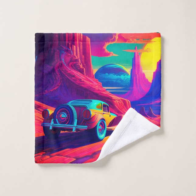 Voiture Artsy (Gant de toilette)