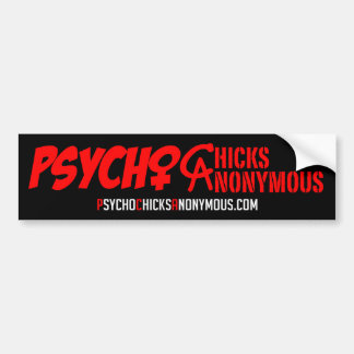 Voiture Autocollant anonyme #1 de poussins psychopathes