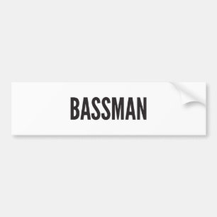 Voiture Autocollant de Bassman