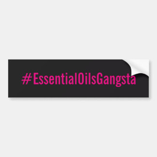 Voiture Autocollant de Bumber de #essentialoilsgangsta