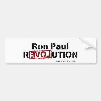 Voiture Autocollant de bumber de révolution de RP