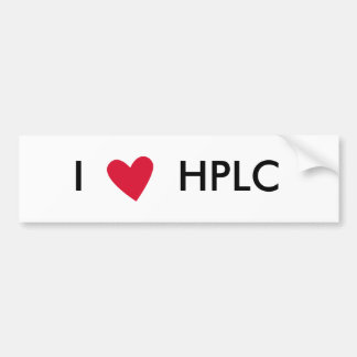 Voiture Autocollant de CLHP du coeur I