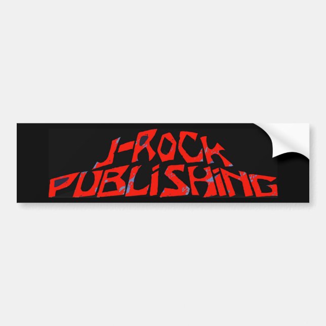 Voiture Autocollant de édition de logo de J-Rock (Devant)