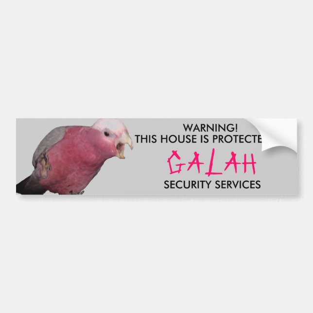 VOITURE AUTOCOLLANT DE GALAH (Devant)