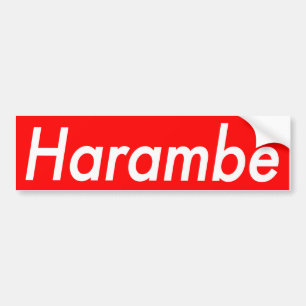 Voiture Autocollant de Harambe