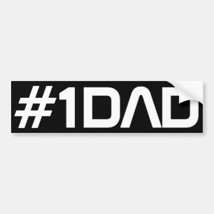 Voiture Autocollant de Hashtag Bumber de papa du numéro u