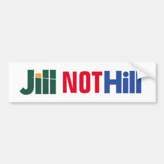 Voiture Autocollant de Jill Stein anti-Hillary pas "de