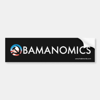 Voiture Autocollant de marteau d'espoir d'Obamanomics