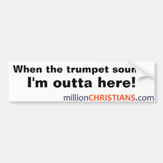 Voiture autocollant de millionChristians.com Bumber