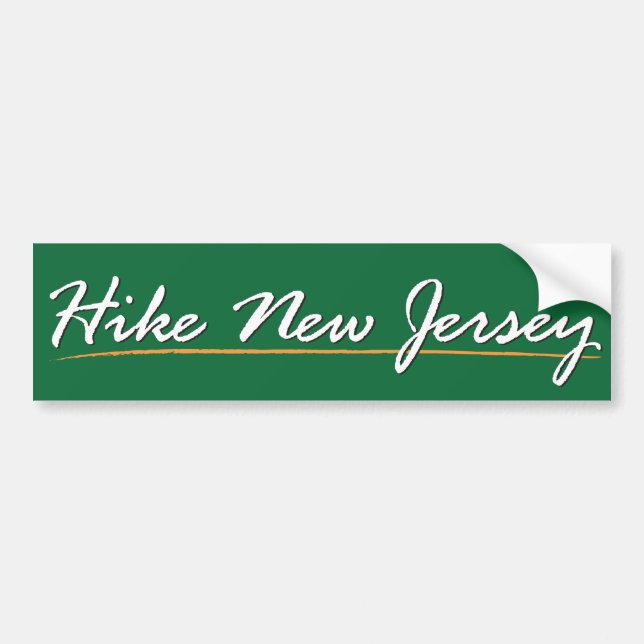 Voiture Autocollant de New Jersey de hausse (Devant)