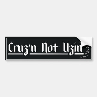 Voiture Autocollant de pare-chocs avec le slogan AA/NA « C