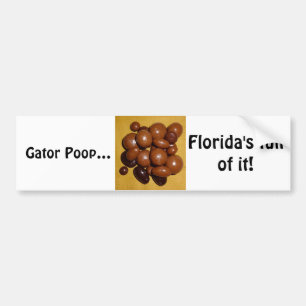 Voiture Autocollant de pare-chocs Gator Floride