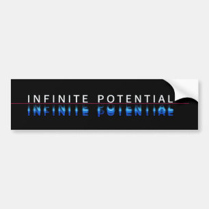 Voiture Autocollant de pare-chocs Glitch Potentiel Infini