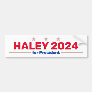 Voiture Autocollant de pare-chocs Haley 2024