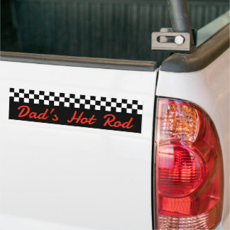 Voiture Autocollant de pare-chocs Hot Rod de papa