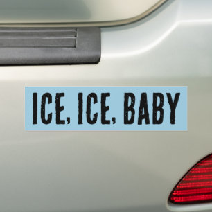 Voiture Autocollant de pare-chocs ICE, ICE, BABY