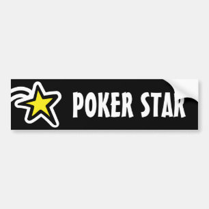 Voiture Autocollant de pare-chocs Poker Star