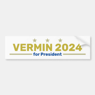Voiture Autocollant de pare-chocs Vermin 2024