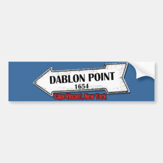 Voiture Autocollant de point de Dablon
