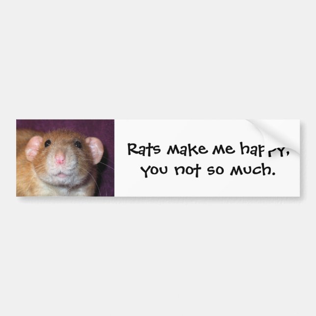 Voiture Autocollant de protection Dumbo Rat (Devant)