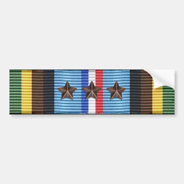 Voiture Autocollant de récompense de médaille (Devant)