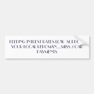 VOITURE AUTOCOLLANT DE REPO