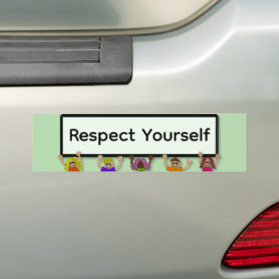Voiture Autocollant de Respect de Soi-même
