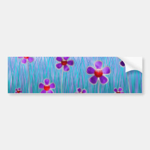 Voiture Autocollant de Shy Daisies