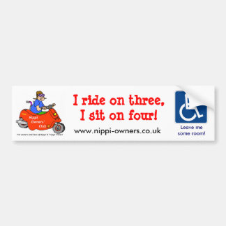 Voiture Autocollant de tricycle du club des propriétaires