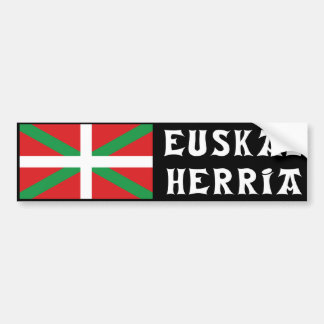 Voiture autocollant euskal de herria