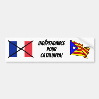 Voiture Autocollant Indépendance de la Catalogne 2