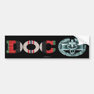 Voiture Autocollant Médicale d'insigne de combat de Doc.