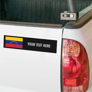 Voiture Autocollant personnalisé de drapeau vénézuélien po