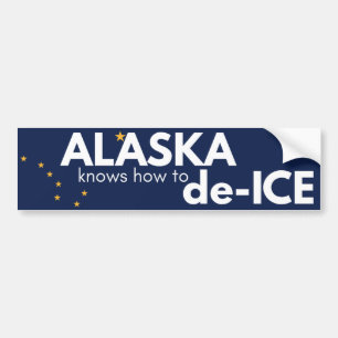 Voiture Autocollant politique de l'Alaska