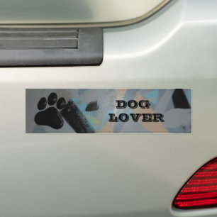 Voiture Autocollant pour amateur de chiens