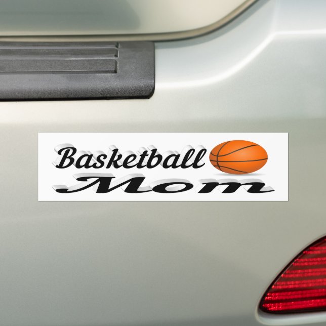 Voiture Autocollant pour maman de basketteur (En voiture)