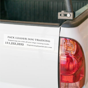 Voiture Autocollant Publicitaire pour Véhicle de Dresseur