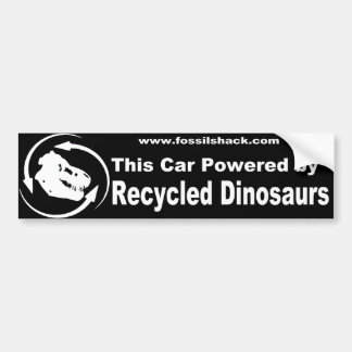 Voiture Autocollant Recyclé de Bumber de dinosaures
