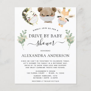 Voiture Budget Par Baby shower Woodland Eucalyptus