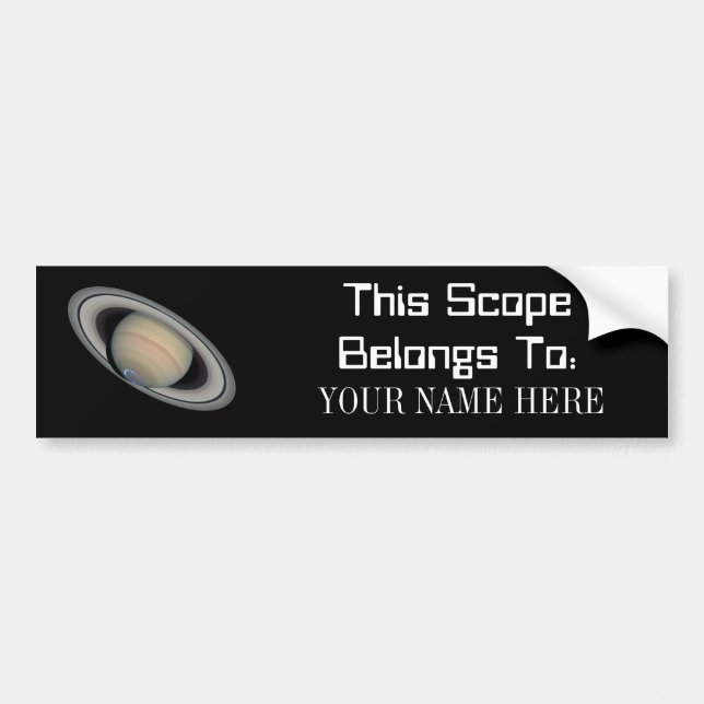 Voiture Cet autocollant de ScopeBelongs - (Devant)